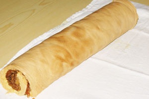 Рулет с яблоками Рулет с яблоками