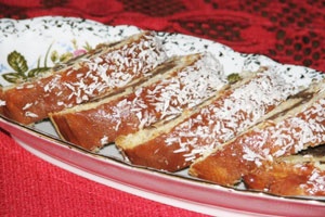 Рулет с яблоками Рулет с яблоками