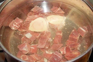 Суп из баранины с овощами Суп из баранины с овощами
