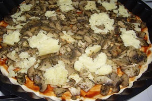 Пицца с грибами Пицца с грибами