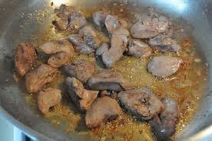 Салат из печени с апельсинами Салат из печени с апельсинами