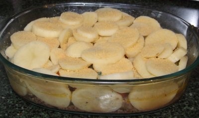 Мясо с картошкой в фольге Мясо с картошкой в фольге