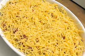Салат слоеный с шампиньонами Салат слоеный с шампиньонами