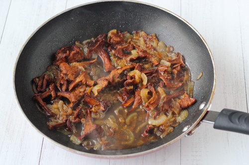 Жареная картошка с грибами Жареная картошка с грибами