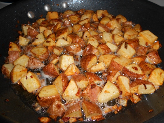 Жареная картошка Жареная картошка