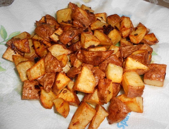 Жареная картошка Жареная картошка