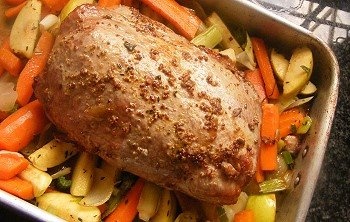 Cвиная шейка запеченная в духовке Cвиная шейка запеченная в духовке