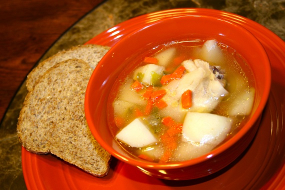 Суп с курицей и картошкой Суп с курицей и картошкой