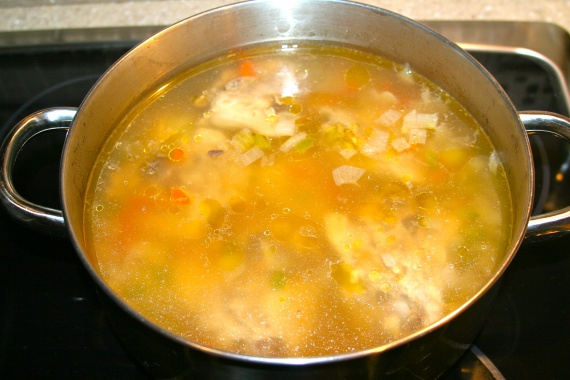 Суп с курицей и картошкой Суп с курицей и картошкой
