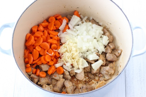 Куриное филе с овощами Куриное филе с овощами