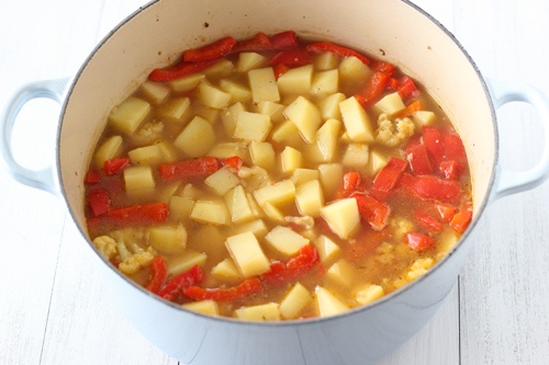 Куриное филе с овощами Куриное филе с овощами