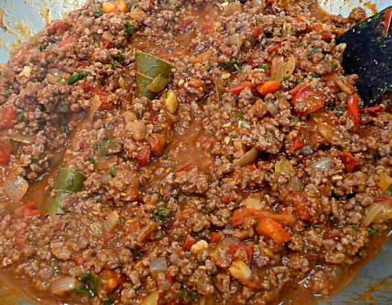 Мусака с картошкой Мусака с картошкой