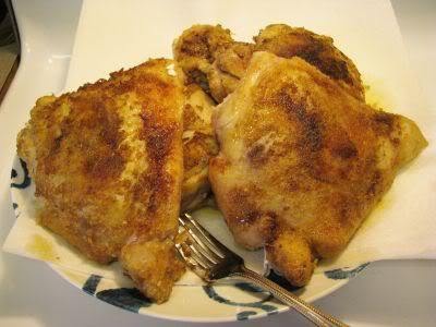 Курица жареная с подливкой Курица жареная с подливкой