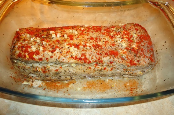 Маринованная свинина, запеченная в духовке Маринованная свинина, запеченная в духовке