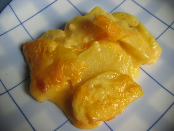 Картофельная запеканка с сыром Картофельная запеканка с сыром