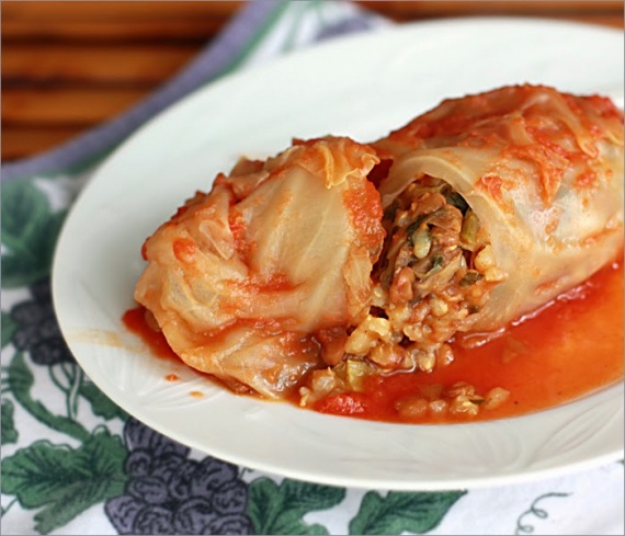 Голубцы с гречкой и грибами Голубцы с гречкой и грибами