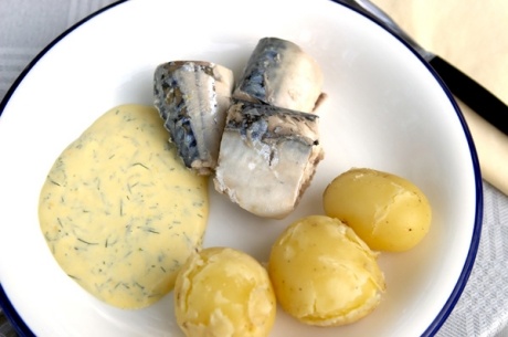 Вареная скумбрия Вареная скумбрия