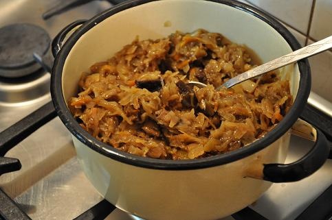 Тушеная капуста с грибами Тушеная капуста с грибами