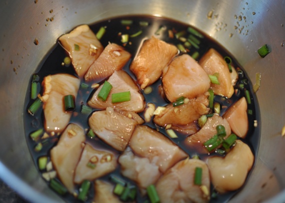 Куриный шашлык с ананасом Куриный шашлык с ананасом