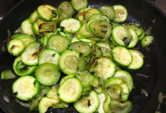 Омлет с кабачками Омлет с кабачками