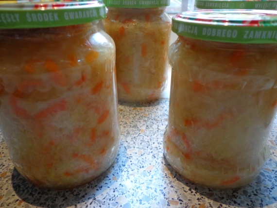 Маринованная капуста на зиму Маринованная капуста на зиму