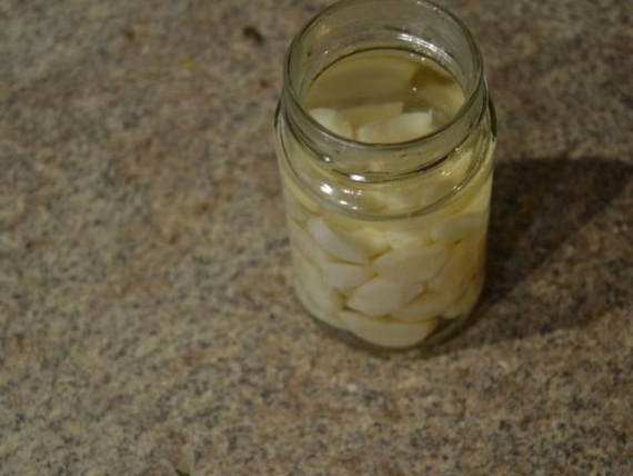 Маринованный чеснок с медом Маринованный чеснок с медом