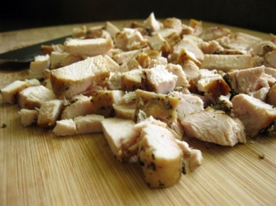 Салат куриный с шампиньонами Салат куриный с шампиньонами