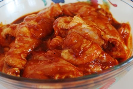 Куриные крылышки в соусе в духовке Куриные крылышки в соусе в духовке