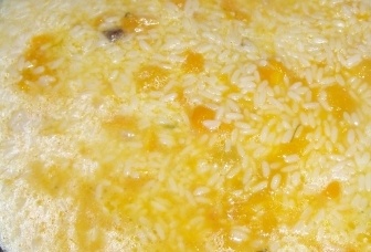 Тыквенная каша с рисом на молоке Тыквенная каша с рисом на молоке