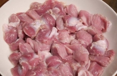 Салат из куриных желудков Салат из куриных желудков