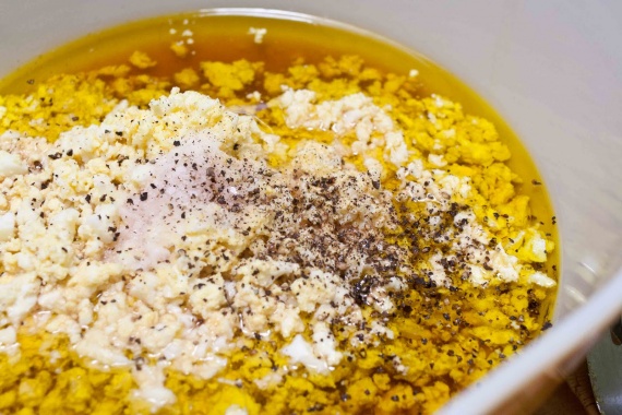 Салат с макаронами и креветками Салат с макаронами и креветками