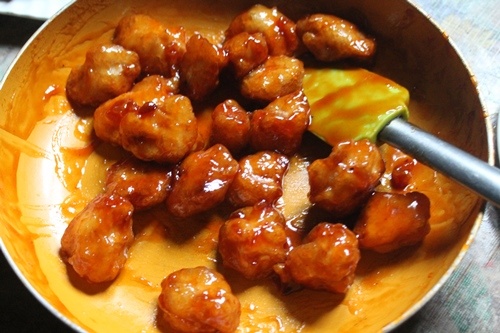 Куриные грудки с медом и кунжутом Куриные грудки с медом и кунжутом