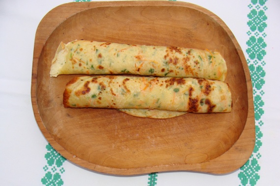Морковные блины Морковные блины