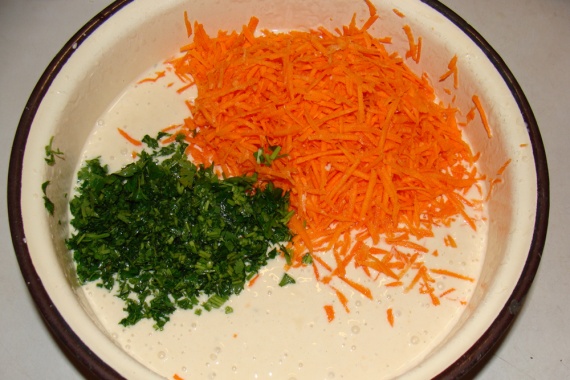 Морковные блины Морковные блины