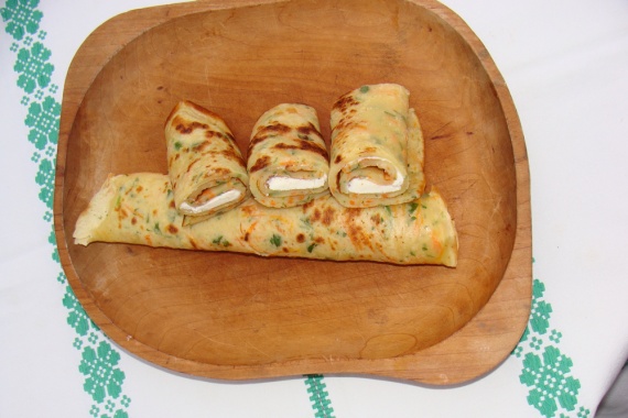 Морковные блины Морковные блины