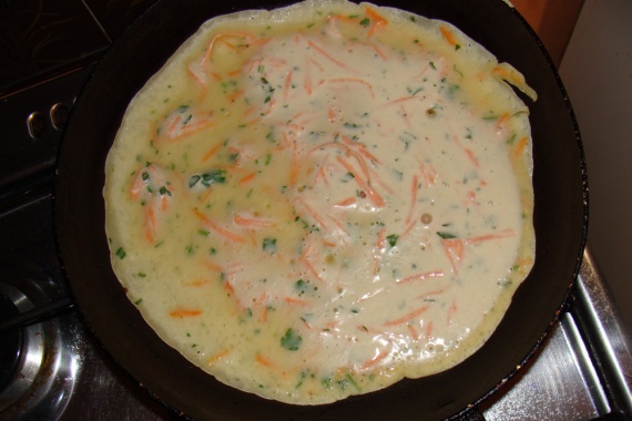 Морковные блины Морковные блины