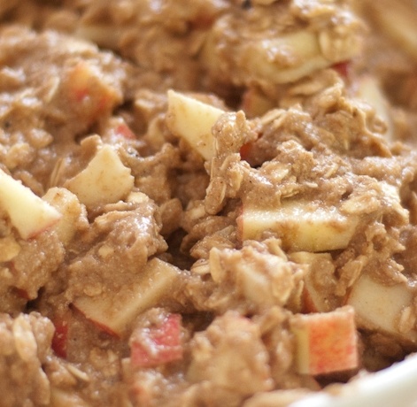 Овсяные кексы с яблоками Овсяные кексы с яблоками