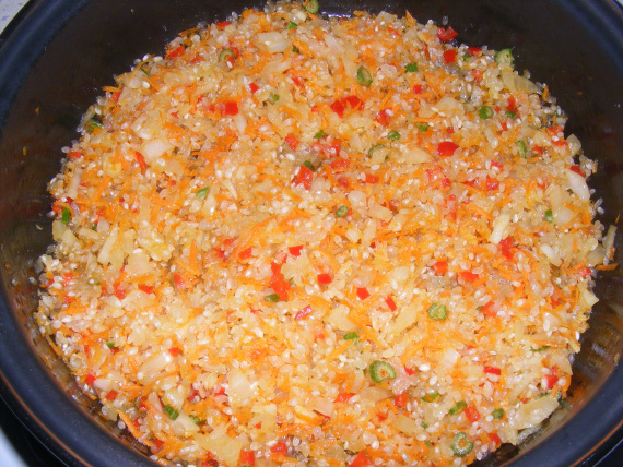 Плов с овощами Плов с овощами