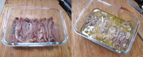 Маринованная килька Маринованная килька
