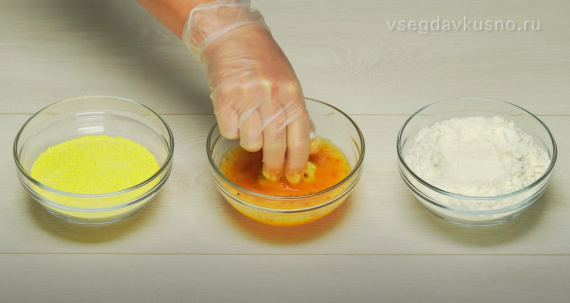 Куриные наггетсы с куркумой Куриные наггетсы с куркумой
