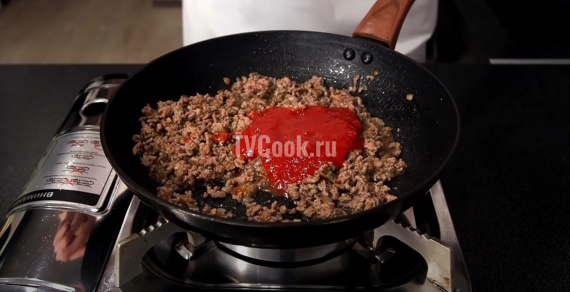 Мини лазанья с фаршем Мини лазанья с фаршем