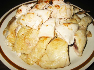 Вареная курица Вареная курица