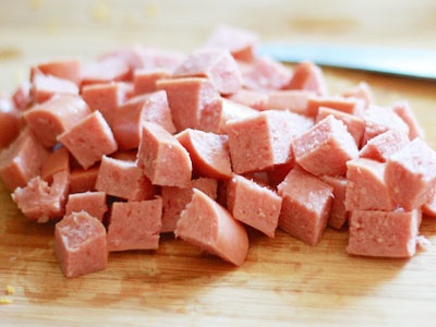 Омлет с колбасой в мультиварке Омлет с колбасой в мультиварке