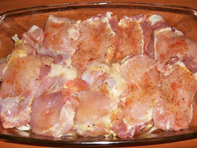 Мясо с картофелем и помидорами в духовке Мясо с картофелем и помидорами в духовке