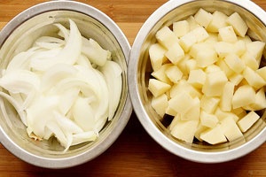 Курник с курицей и картошкой Курник с курицей и картошкой