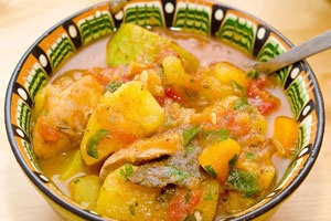 Курица с кабачками и картошкой Курица с кабачками и картошкой
