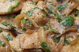 Картошка с грибами и мясом Картошка с грибами и мясом