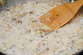 Картошка с грибами и мясом Картошка с грибами и мясом