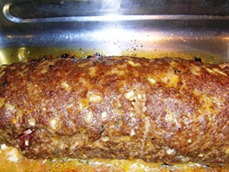 Рулет из фарша с начинкой Рулет из фарша с начинкой