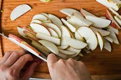 Шарлотка с творогом и яблоками Шарлотка с творогом и яблоками